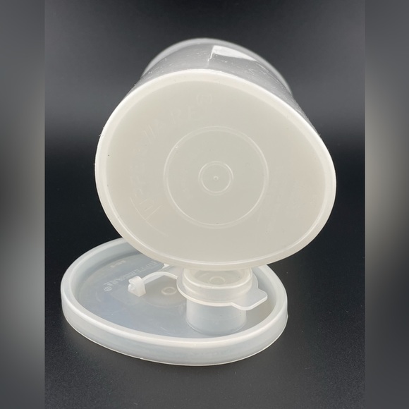 Vintage, White Sweet Saver With Lid and Cap by Tupperware - Picture 5 of 7